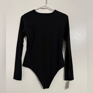 Auden Black Long Sleeve Bodysuit